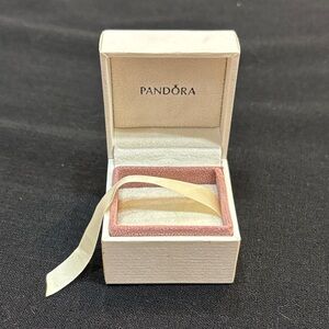 Pandora White and Pink Jewelry Box​